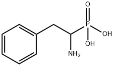 1-amino-2-phenylethylphosphonic acid 结构式
