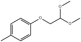1-(2,2-二甲氧基-乙氧基)-4-甲基-苯, 6324-78-3, 结构式