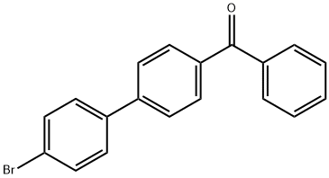 4-苯甲酰-4'-溴代联苯 结构式