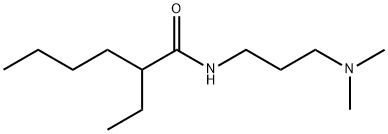 N-(3-dimethylaminopropyl)-2-ethyl-hexanamide 结构式