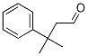 3-Methyl-3-phenyl-butanal Structure