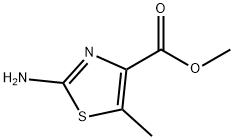 2-AMINO-5-METHYL-THIAZOLE-4-CARBOXYLIC ACID METHYL ESTER Struktur