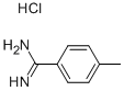 4-Methylbenzene-1-carboximidamide hydrochloride Struktur