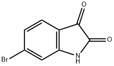 6-ブロモイサチン 化学構造式
