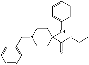 ethyl 1-benzyl-4-(phenylamino)piperidine-4-carboxylate