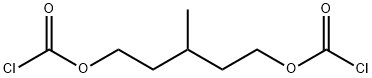 3-methylpentane-1,5-diyl bis(chloroformate) Struktur