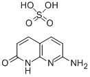 2-羟基-7-氨基萘啶硫酸盐, 632620-24-7, 结构式