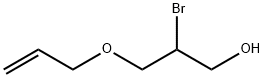 2-ブロモ-3-(2-プロペニルオキシ)-1-プロパノール 化学構造式