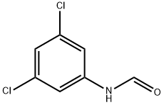 N-(3,5-ジクロロフェニル)ホルムアミド 化学構造式