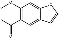 1-(6-METHOXYBENZOFURAN-5-YL)ETHANONE Struktur