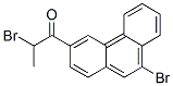 2-bromo-1-(9-bromophenanthren-3-yl)propan-1-one Structure