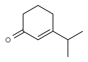 3-propan-2-ylcyclohex-2-en-1-one Structure