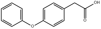 2-(4-フェノキシフェニル)酢酸 化学構造式