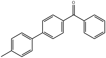 (4'-Methylbiphenyl-4-yl)(phenyl)methanone Struktur