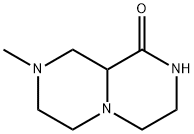 2H-Pyrazino[1,2-a]pyrazin-1(6H)-one,hexahydro-8-methyl-(9CI) Struktur