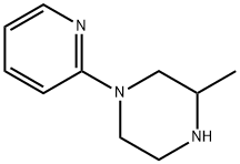 3-METHYL-1-PYRIDIN-2-YL-PIPERAZINE 化学構造式
