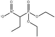 1-diethoxyphosphoryl-1-nitro-propane Structure