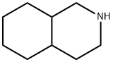 デカヒドロイソキノリン 化学構造式