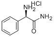 D-2-氨基-2-苯基乙酰胺盐酸盐,63291-39-4,结构式