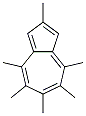 Azulene,2,4,5,6,7,8-hexamethyl- Struktur