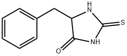 5-ベンジル-2-チオキソイミダゾリジン-4-オン 化学構造式