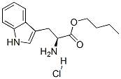 L-Tryptophan, butyl ester, monohydrochloride 结构式