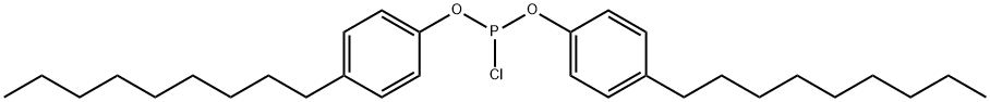 bis(4-nonylphenyl) chlorophosphite Struktur
