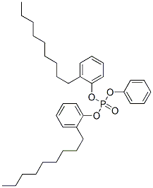 bis(nonylphenyl) phenyl phosphate Struktur