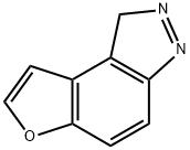 1H-Furo[3,2-e]indazole  (9CI) Structure