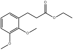 3-(3,4-二甲氧基苯基)丙酸乙酯,63307-08-4,结构式