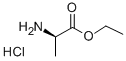 D-アラニンエチルエステル塩酸塩 化学構造式