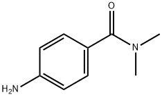 4-アミノ-N,N-ジメチルベンズアミド 化学構造式