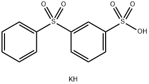 Potassium 3-(phenylsulfonyl)benzenesulfonate Structure