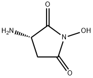 2,5-Pyrrolidinedione,3-amino-1-hydroxy-,(S)-(9CI) Structure