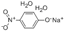 ナトリウムP-ニトロフェノキシド二水和物 化学構造式