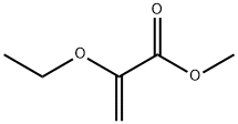 2-Propenoic acid, 2-ethoxy-, Methyl ester Struktur