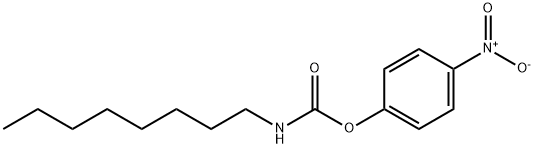 4-nitrophenyl N-octylcarbamate Struktur