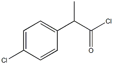 2-(4-クロロフェニル)プロピオニルクロリド 化学構造式