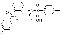 N,O-Ditosyl D-Phenylalaninol 结构式