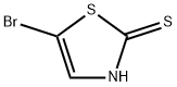 5-BROMO-2-THIAZOLETHIONE Struktur