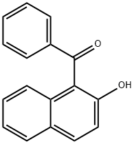 1-ベンゾイル-2-ナフトール 化学構造式