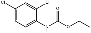 N-(2,4-Dichlorophenyl)carbamic acid ethyl ester 结构式