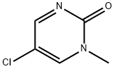 2(1H)-Pyrimidinone,5-chloro-1-methyl- Struktur