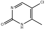 2(1H)-Pyrimidinone, 5-chloro-4-methyl- (9CI) Struktur