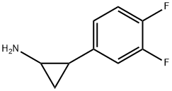 2-(3,4-Difluorophenyl)cyclopropaneamine Struktur