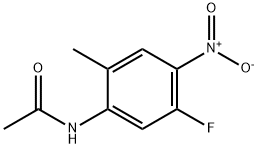 N-(5-氟-2-甲基-4-硝基苯基)乙酰胺, 633327-49-8, 结构式
