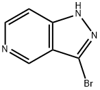 3-ブロモ-1H-ピラゾロ[4,3-C]ピリジン 化学構造式