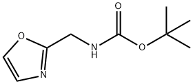 Carbamic acid, (2-oxazolylmethyl)-, 1,1-dimethylethyl ester (9CI) Struktur