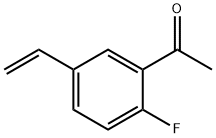 Ethanone, 1-(5-ethenyl-2-fluorophenyl)- (9CI) Structure