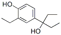 Benzenemethanol, alpha,alpha,3-triethyl-4-hydroxy- (9CI)|